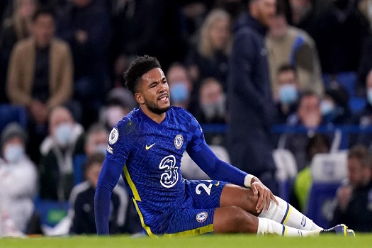 Injury to Reece James is a serious setback for Chelsea.